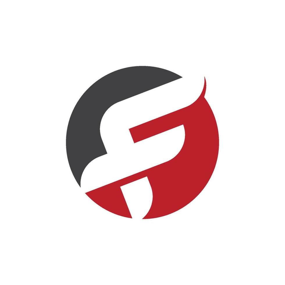 F Letter vector icon