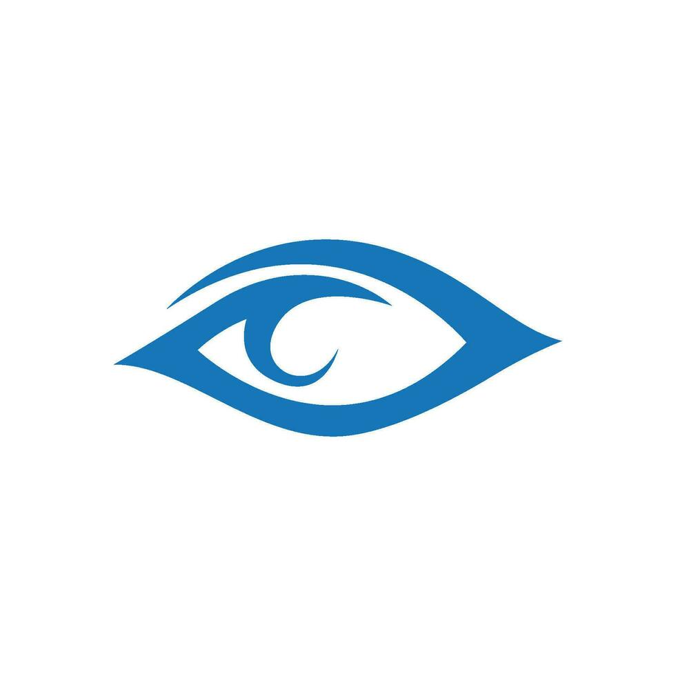 diseño de logotipo de vector de cuidado de los ojos