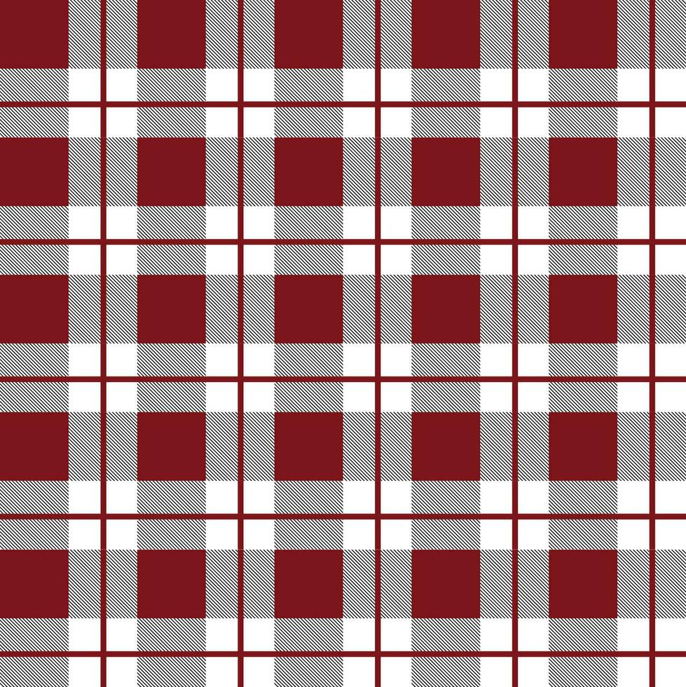 Seamless check plaid pattern background. Christmas decorating theme. vector