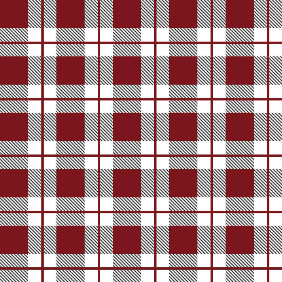 Seamless check plaid pattern background. Christmas decorating theme. vector