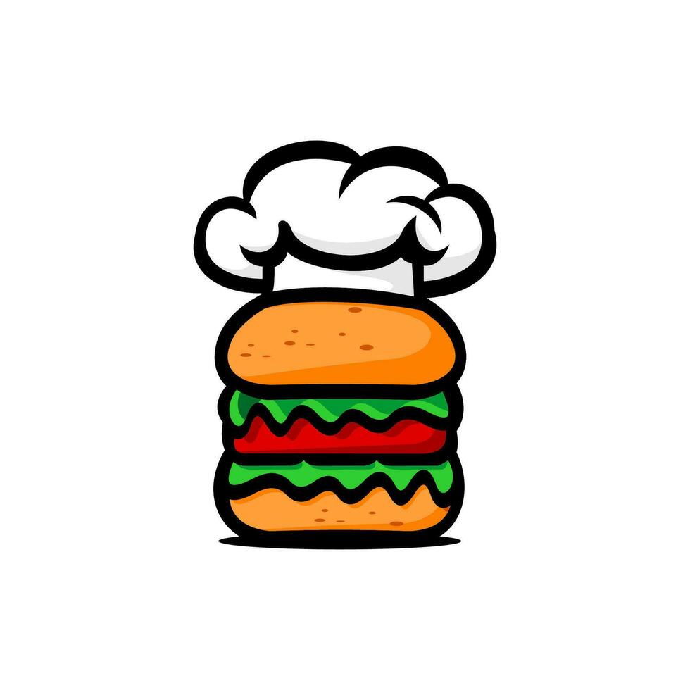 CHEF BURGER VECTOR