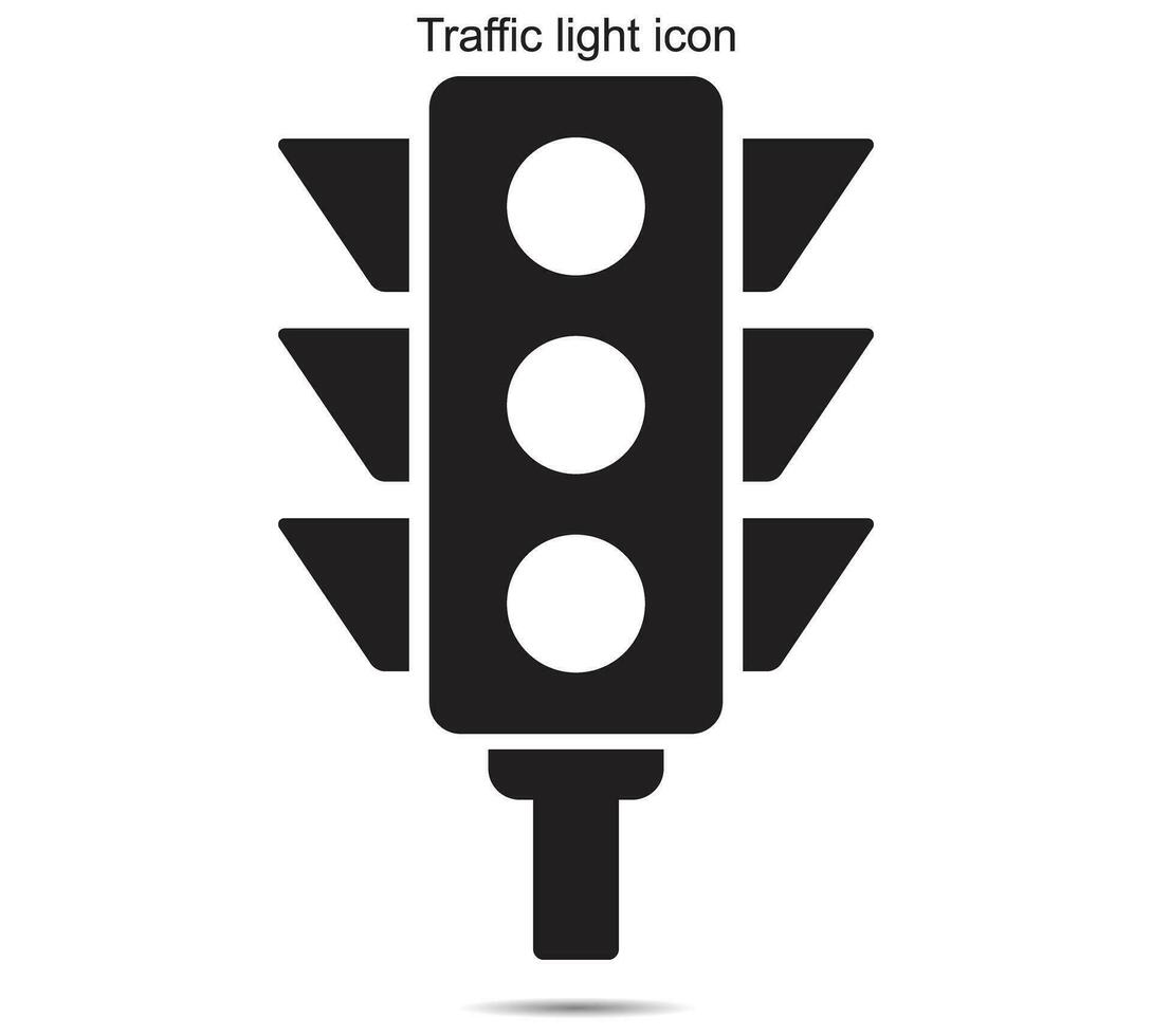 icono de semáforo vector