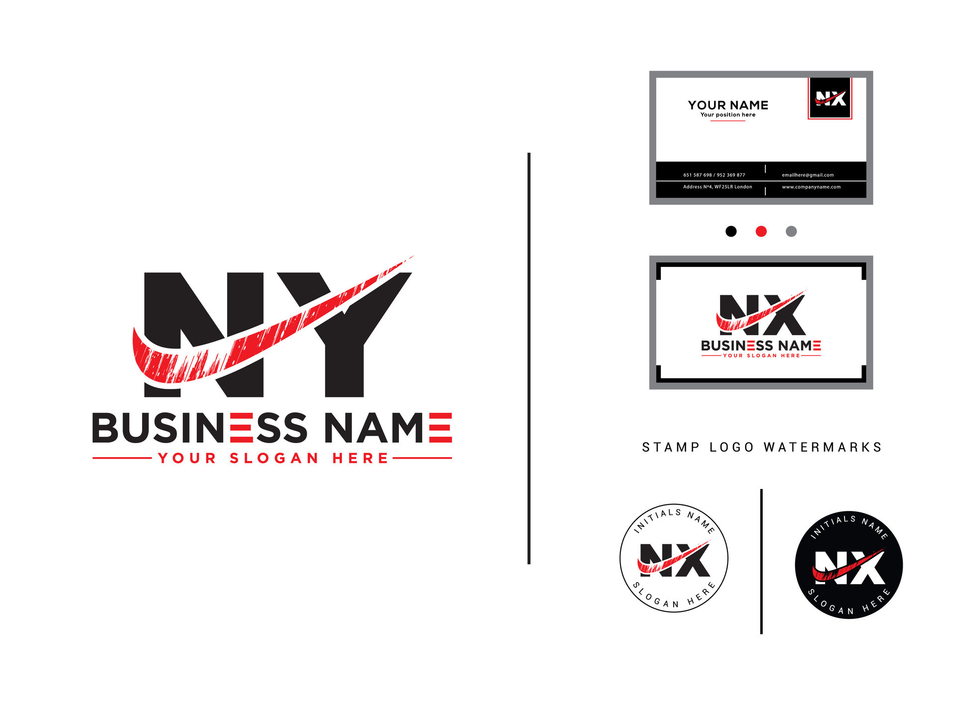 Hand Drawn Ny Business Logo Icon Modern NY Logo Letter Brush Design hand-drawn-ny-business-logo-icon-modern-ny-logo-letter-brush-design