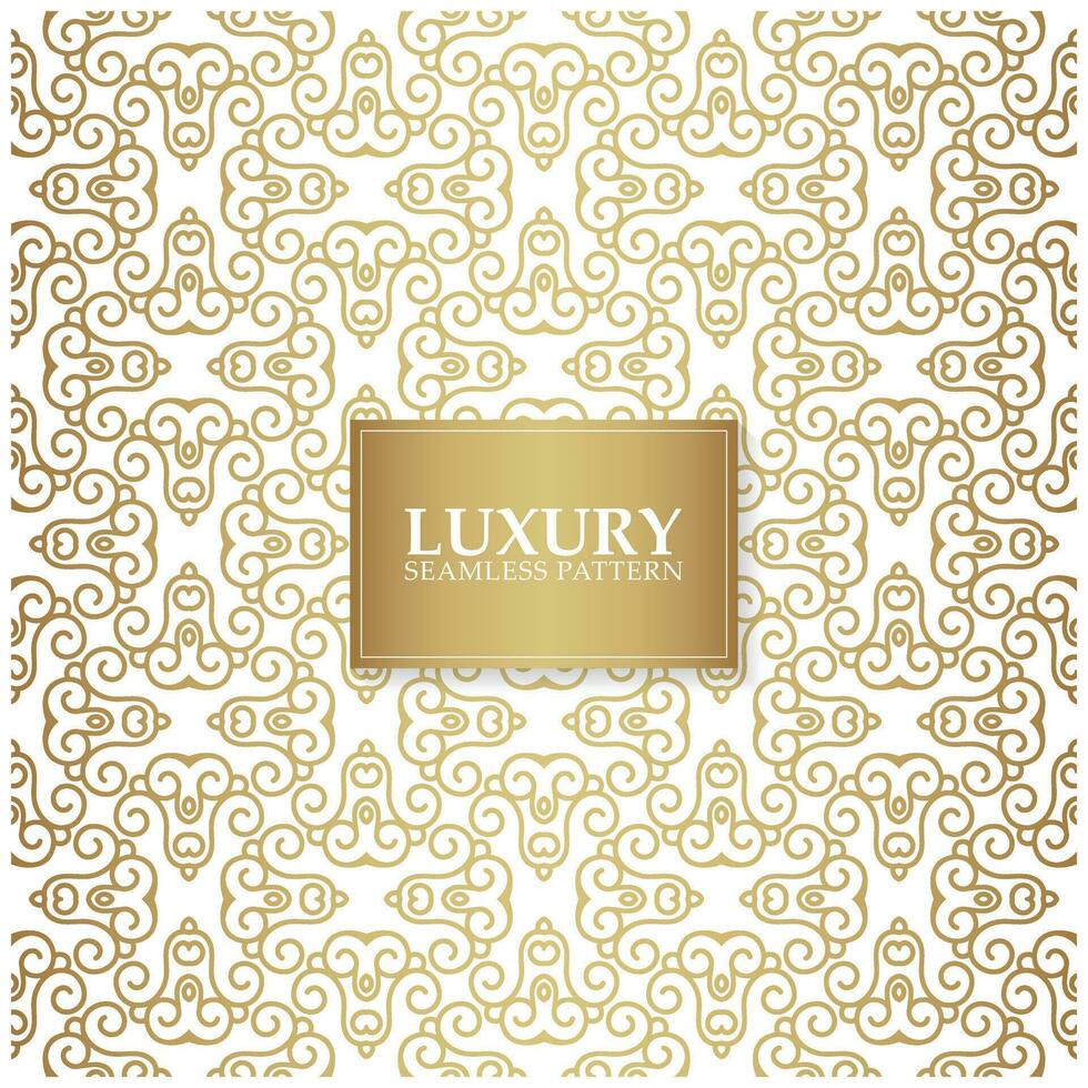 elegant gold abstract line pattern vector