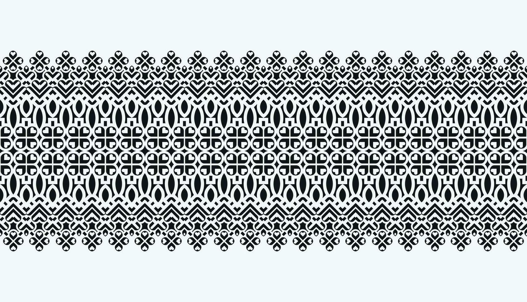 ornamental pattern border Design Template vector