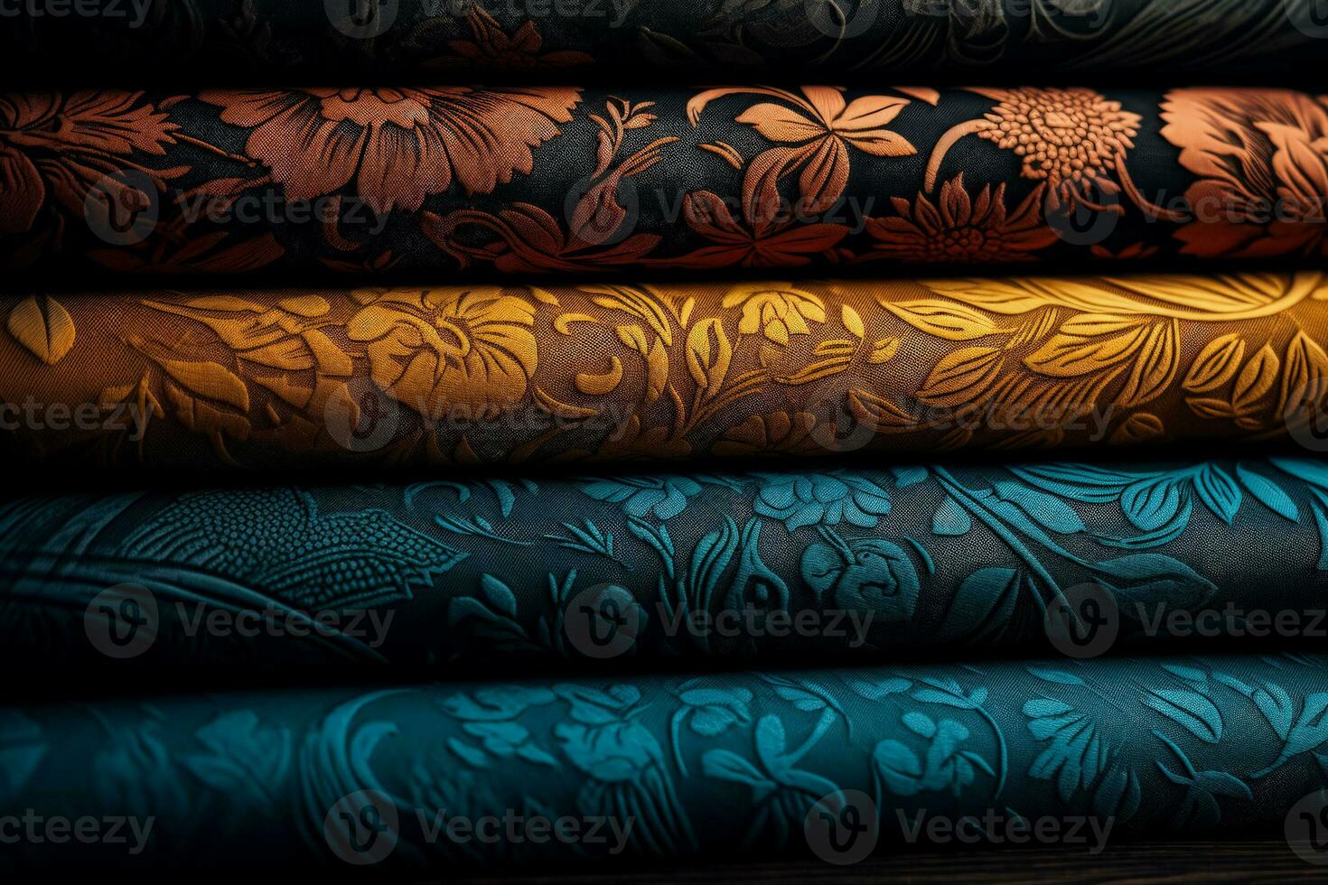 High resolution images showcasing detailed jacquard woven designs on textile backgrounds photo