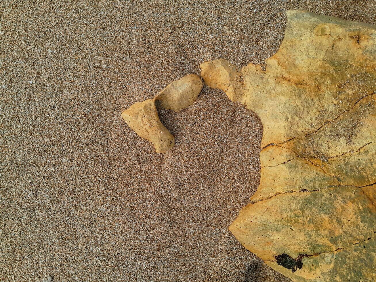 Full frame shot of Beautiful beach sand in the summer sun. photo