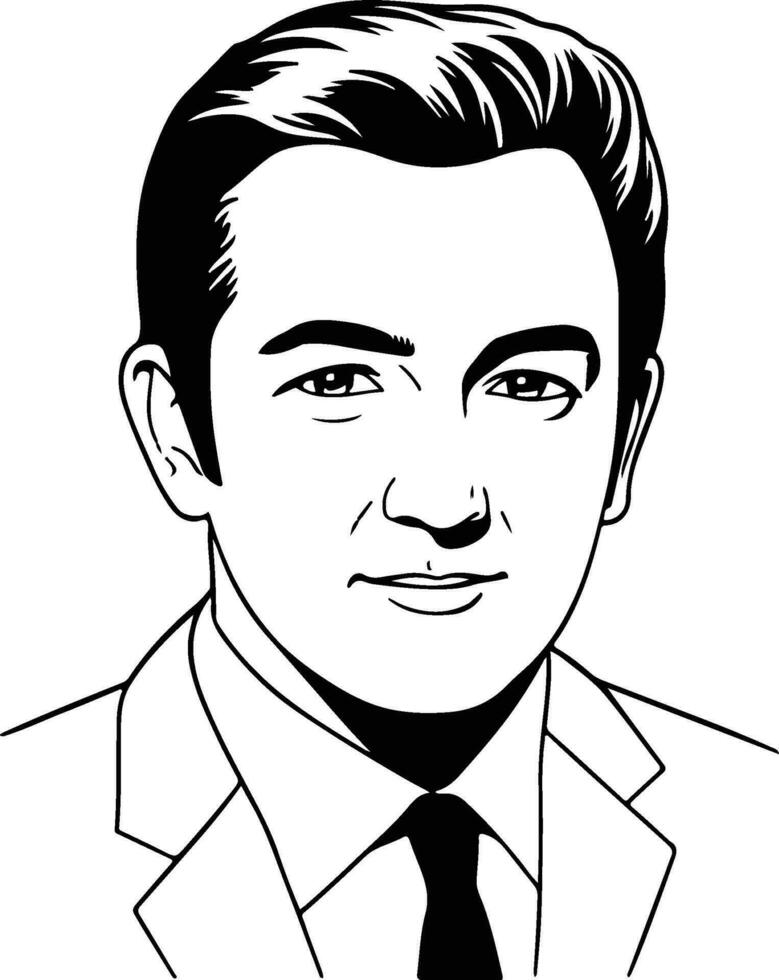Bobby Darin illustration vector