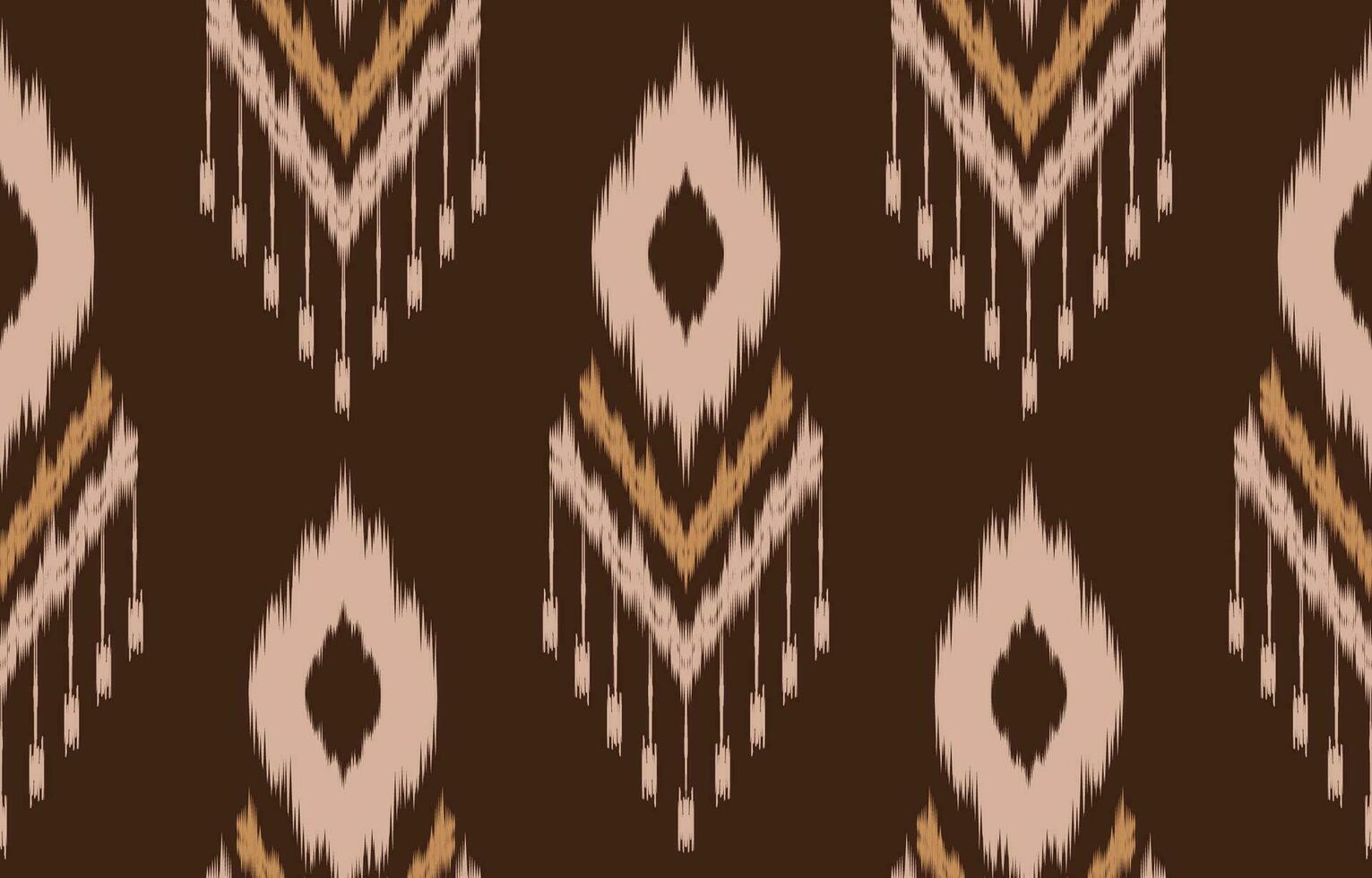 Ethnic abstract ikat art. Aztec ornament print. geometric ethnic pattern seamless  color oriental.  Design for background ,curtain, carpet, wallpaper, clothing, wrapping, Batik, vector illustration.