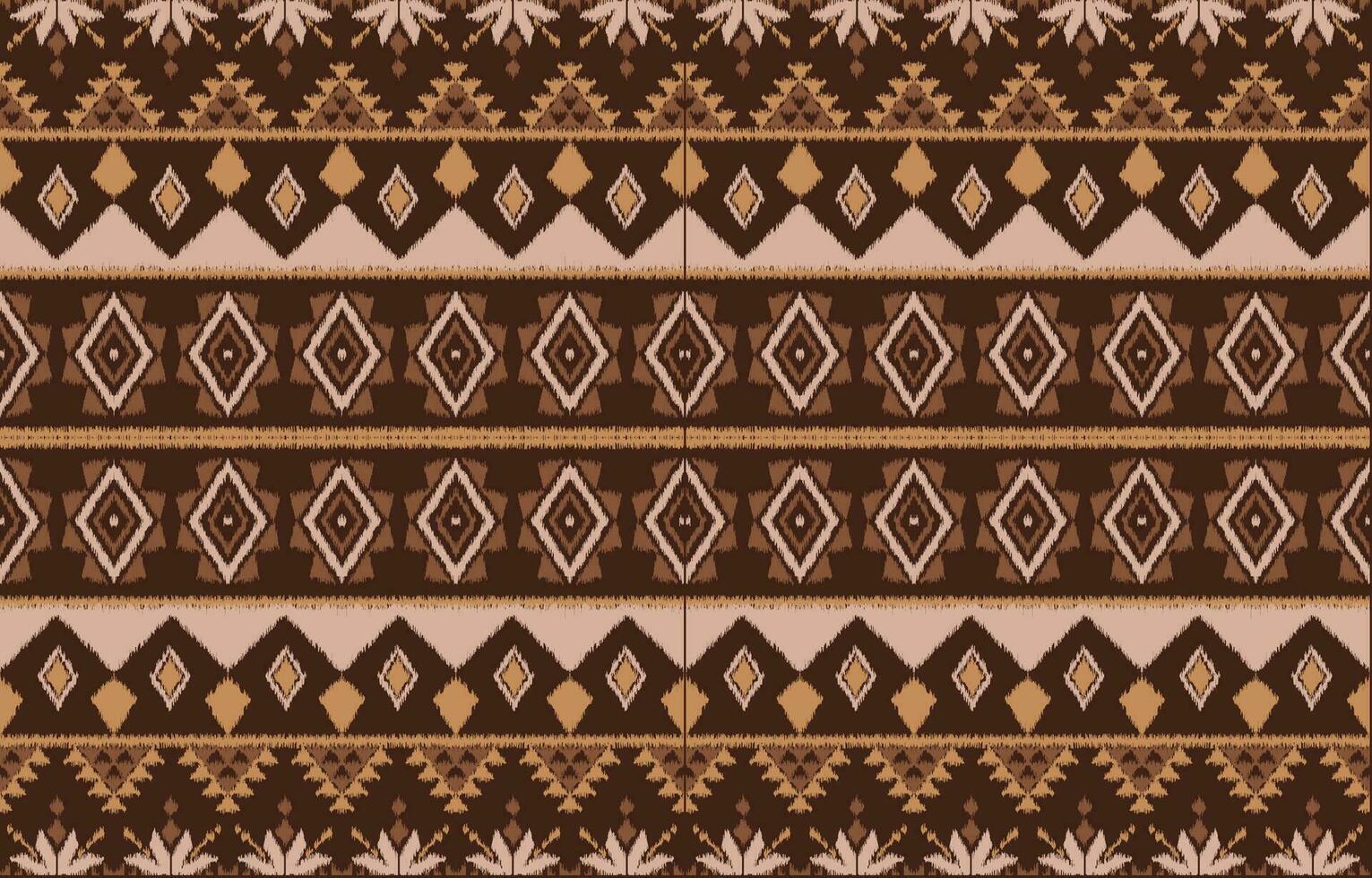 Ethnic abstract ikat art. Aztec ornament print. geometric ethnic pattern seamless  color oriental.  Design for background ,curtain, carpet, wallpaper, clothing, wrapping, Batik, vector illustration.