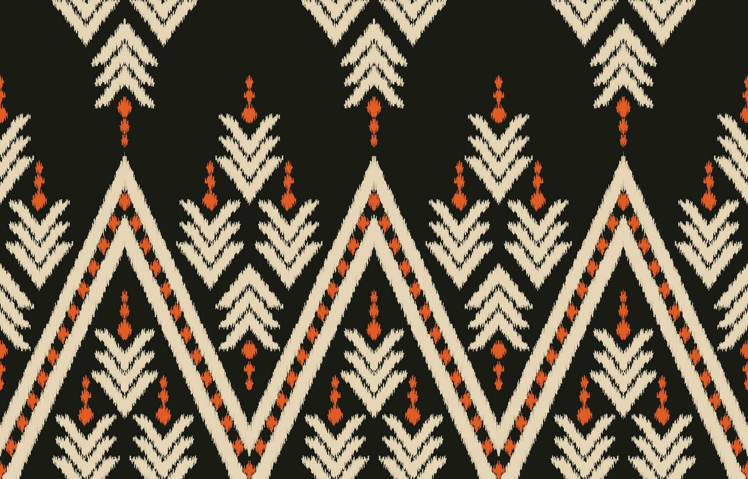 Ethnic abstract ikat art. Aztec ornament print. geometric ethnic pattern seamless  color oriental.  Design for background ,curtain, carpet, wallpaper, clothing, wrapping, Batik, vector illustration.