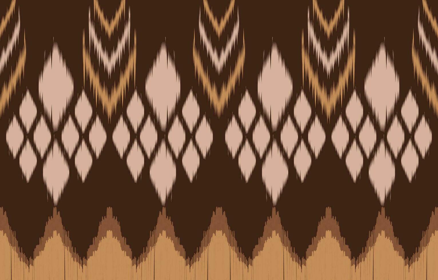 Ethnic abstract ikat art. Aztec ornament print. geometric ethnic pattern seamless  color oriental.  Design for background ,curtain, carpet, wallpaper, clothing, wrapping, Batik, vector illustration.