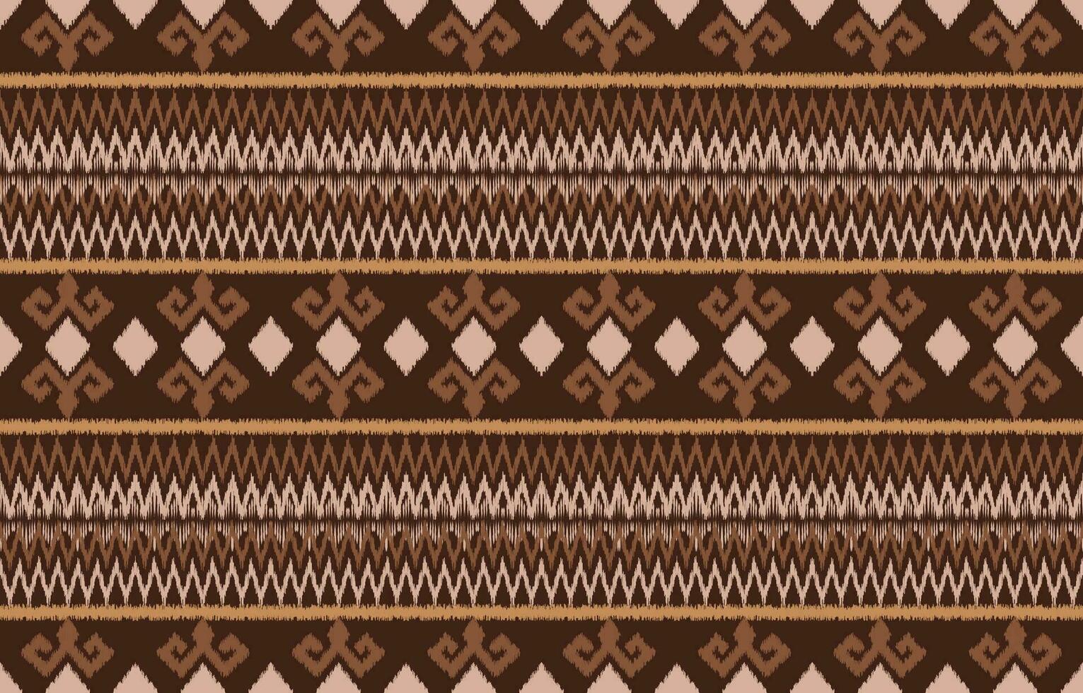 Ethnic abstract ikat art. Aztec ornament print. geometric ethnic pattern seamless  color oriental.  Design for background ,curtain, carpet, wallpaper, clothing, wrapping, Batik, vector illustration.