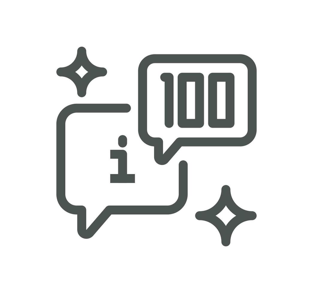 Reception related icon outline and linear vector. vector