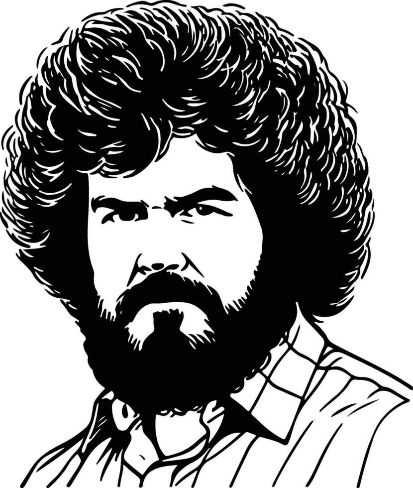 Brad Delp Boston illustration vector