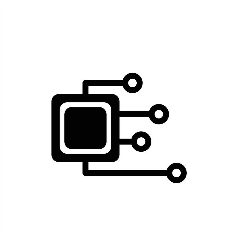 Technology icon vector