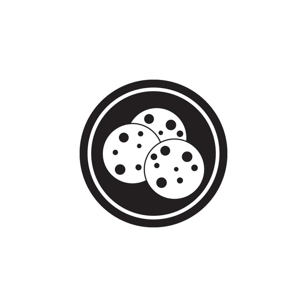 cookie icon vector