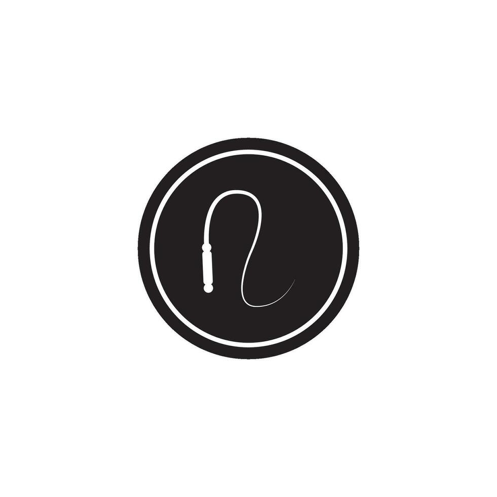 whip icon vector