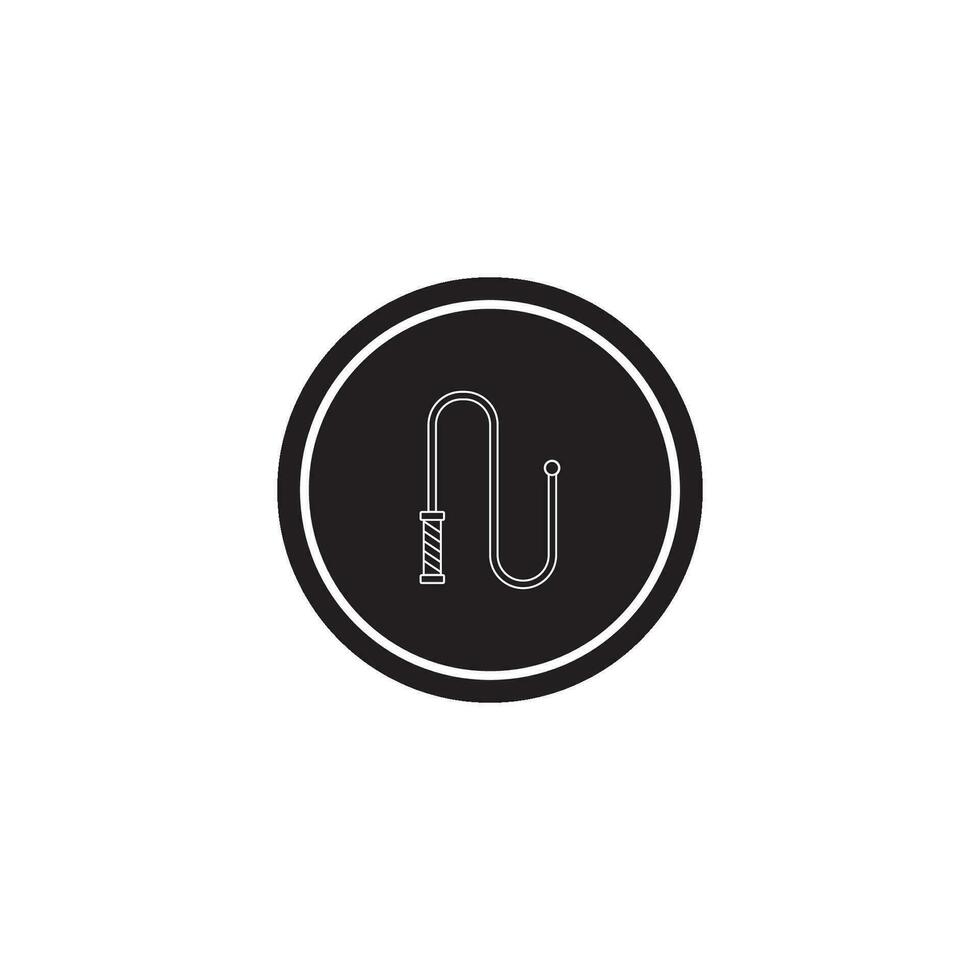 whip icon vector