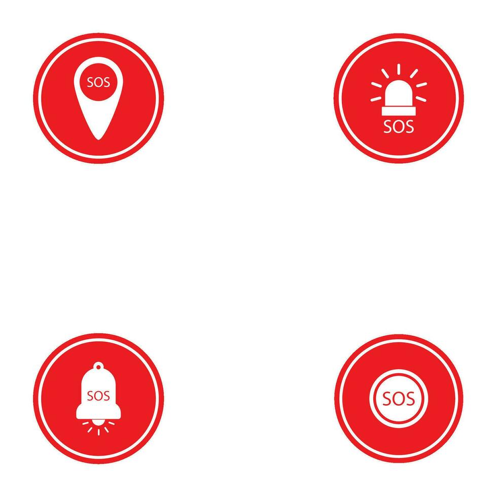 sos icon vector