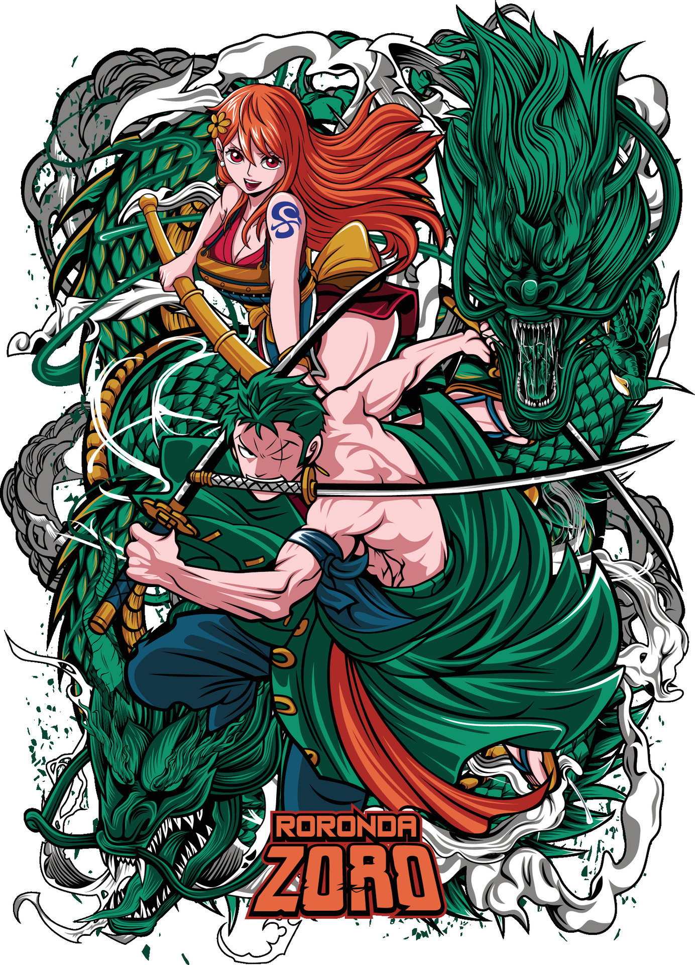 One piece 003 32470185 Vector Art at Vecteezy