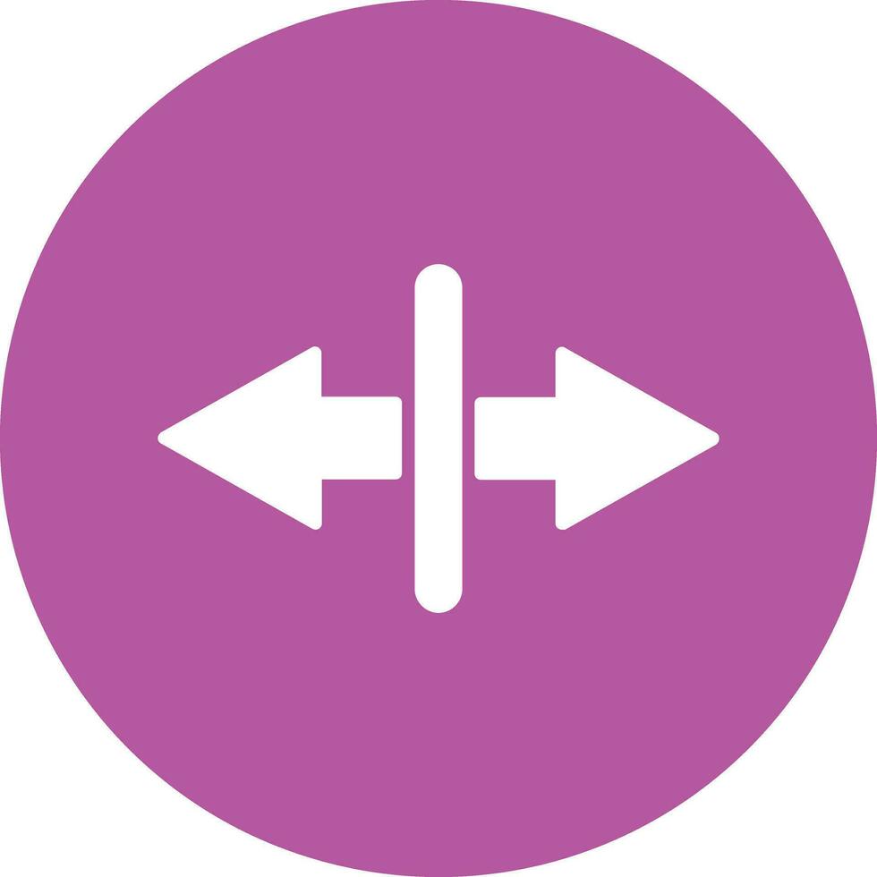 Separation Vector Icon