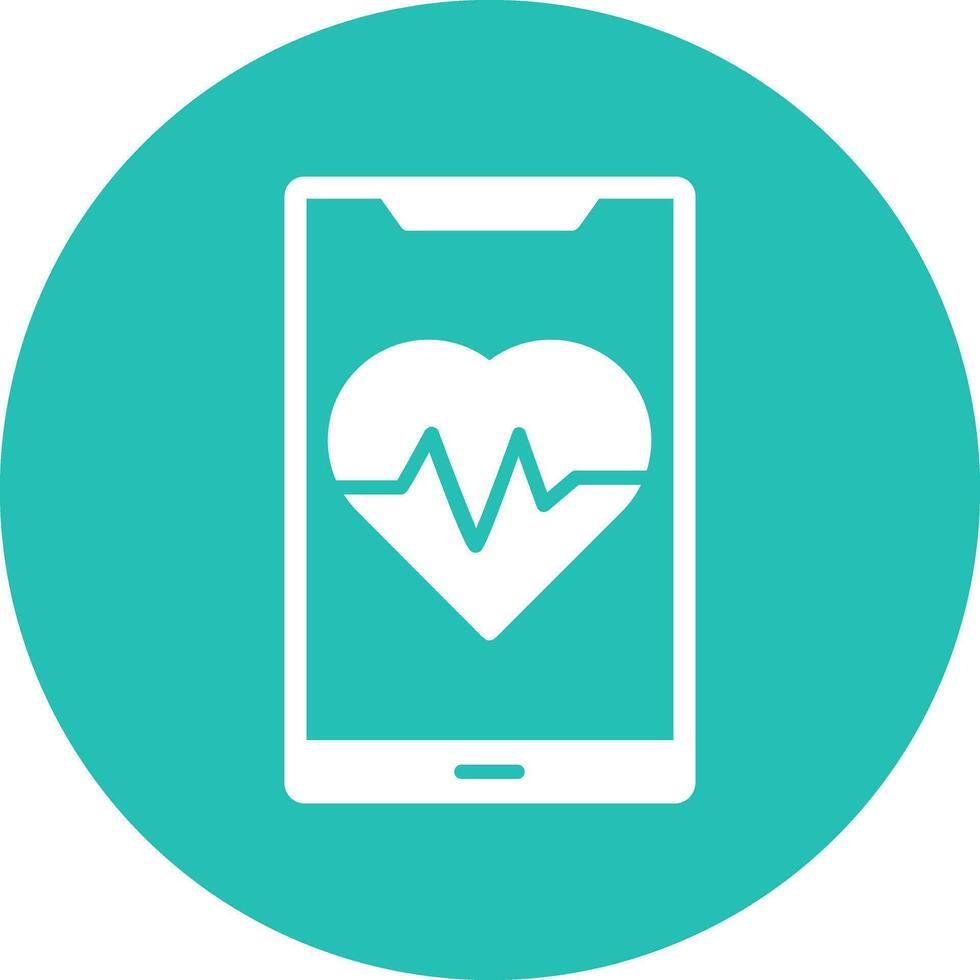 Daily Health App Vector Icon