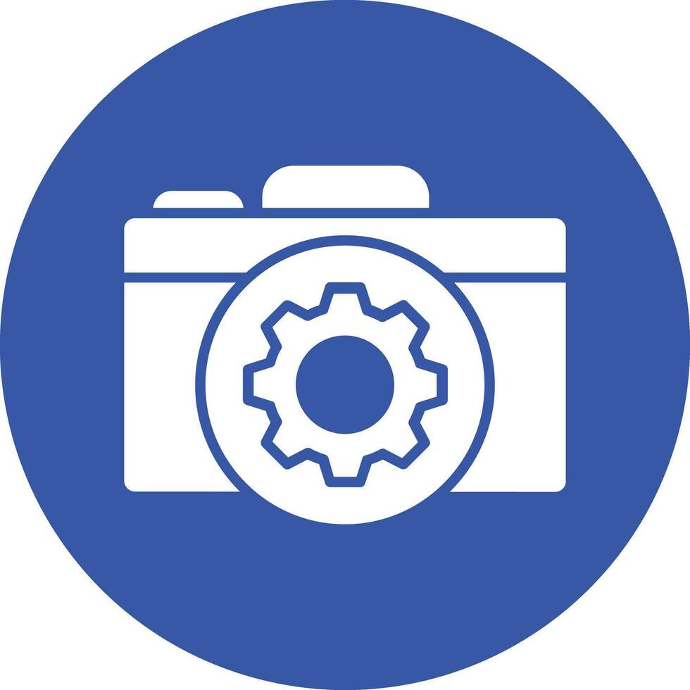 Camera Setting Vector Icon