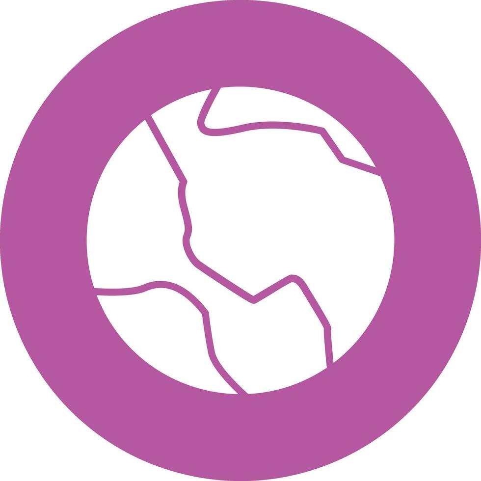 Earth Globe Vector Icon