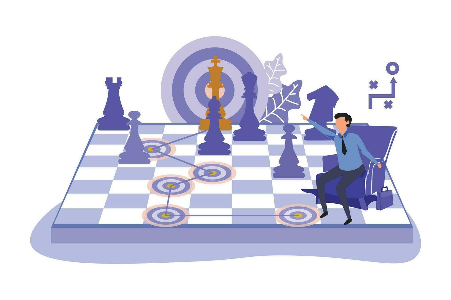 Business Strategy Marketing vector