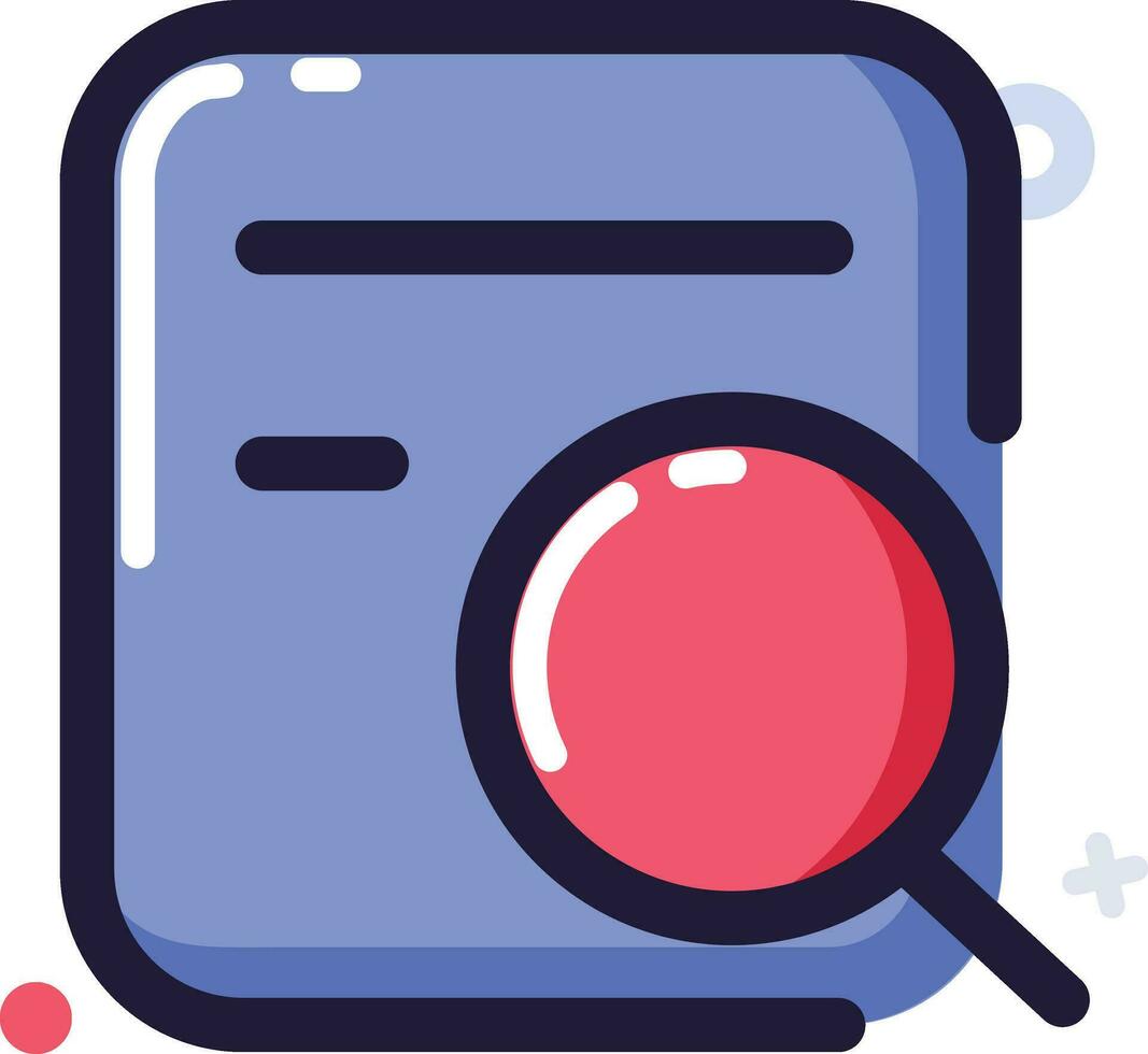 file query icon design vector