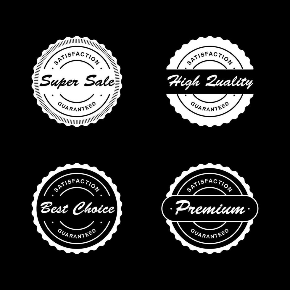 Retro vintage badges and labels collection vector