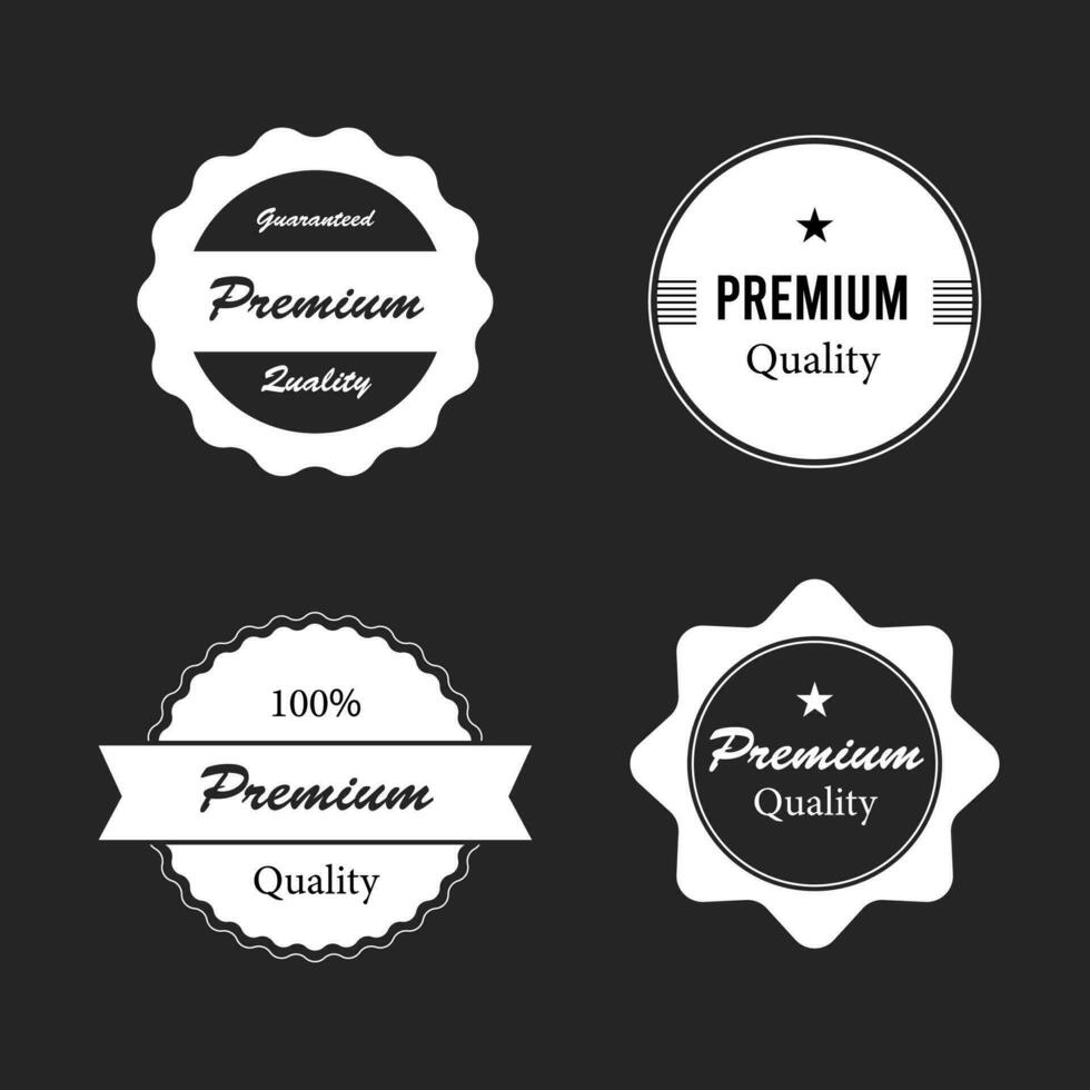 Premium quality laurel wreath, collection vector