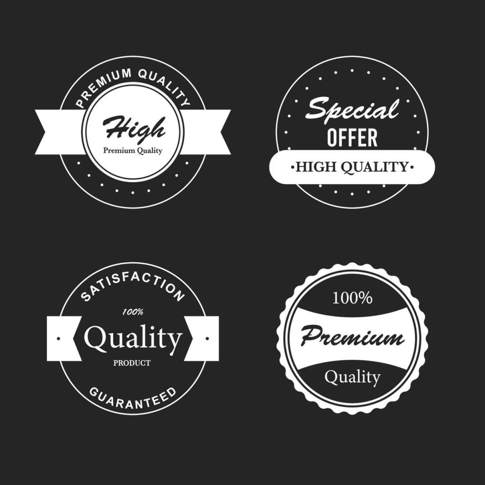 Premium quality laurel wreath, collection vector