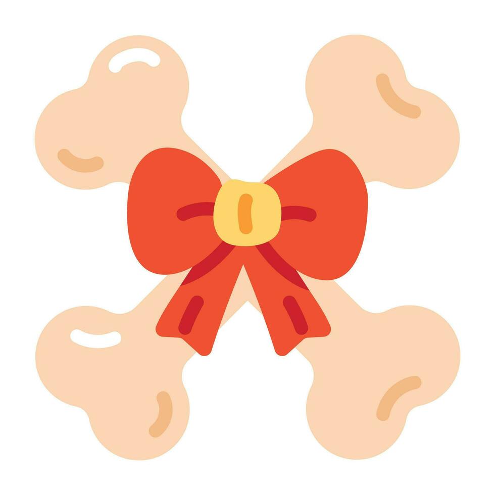 Trendy Dog Gift vector