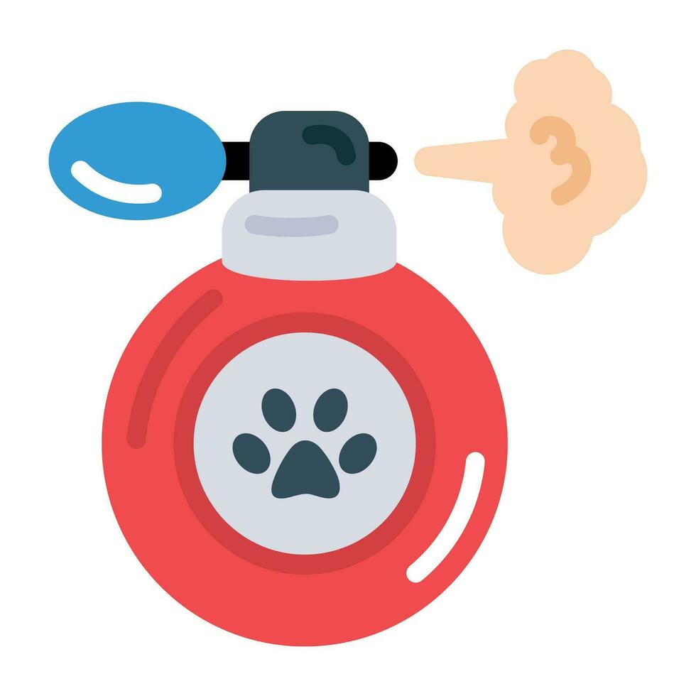 Trendy Animal Perfume vector