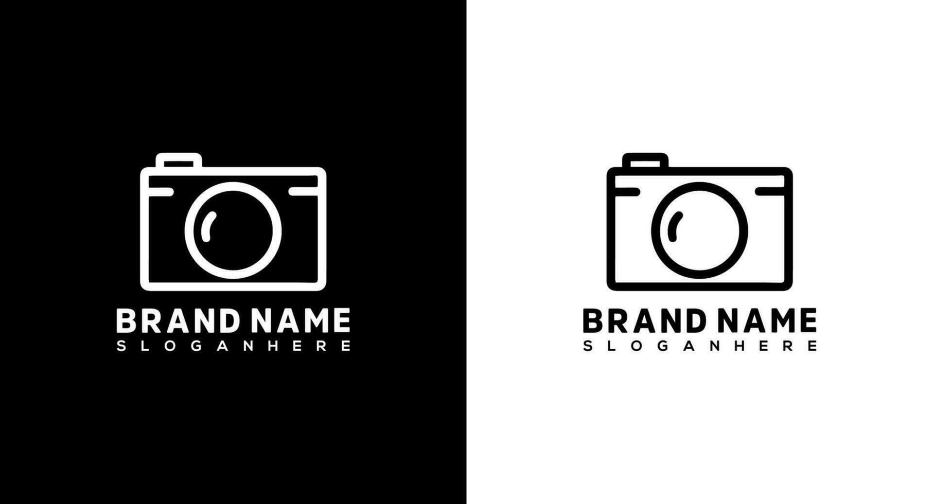 Camera logo design template. Photographer Logo Camera icon vector. Photography logo design, vector