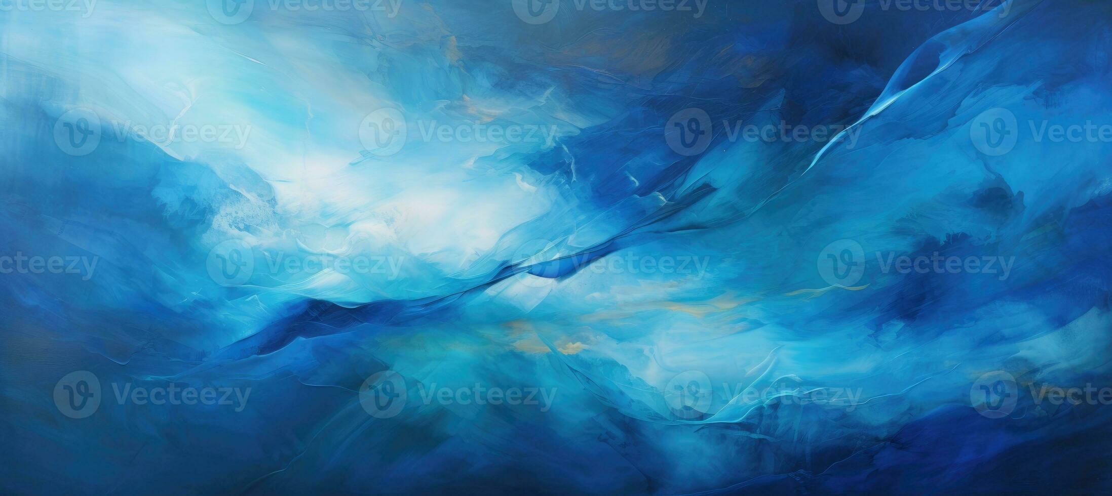 Blank blue texture surface background. AI Generative photo