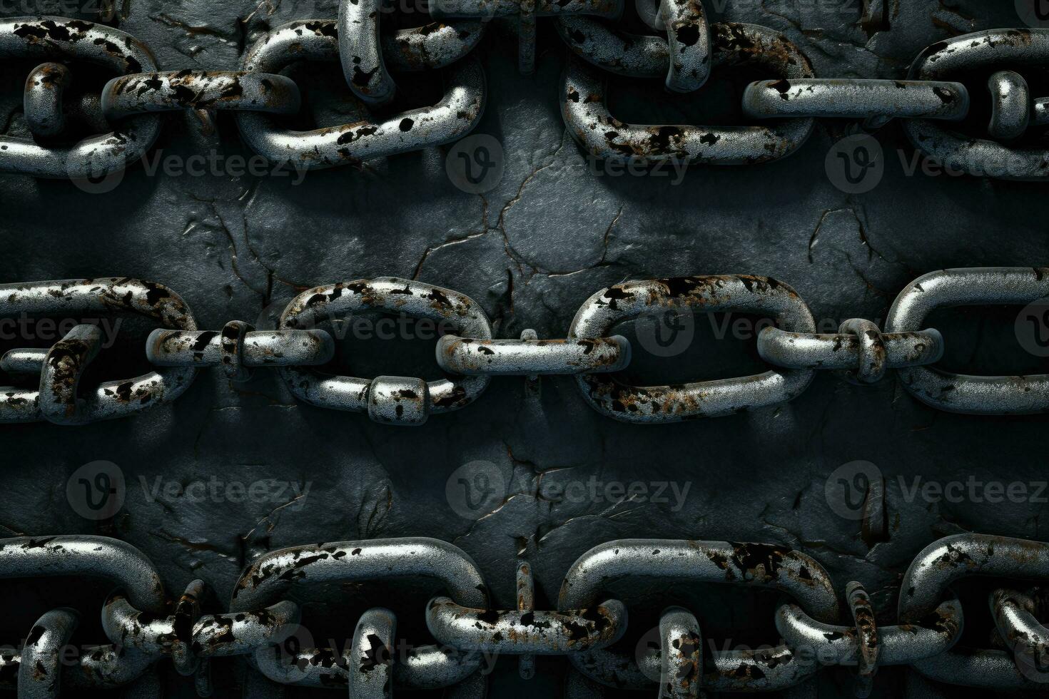 antecedentes desde metal cadenas generativo ai foto