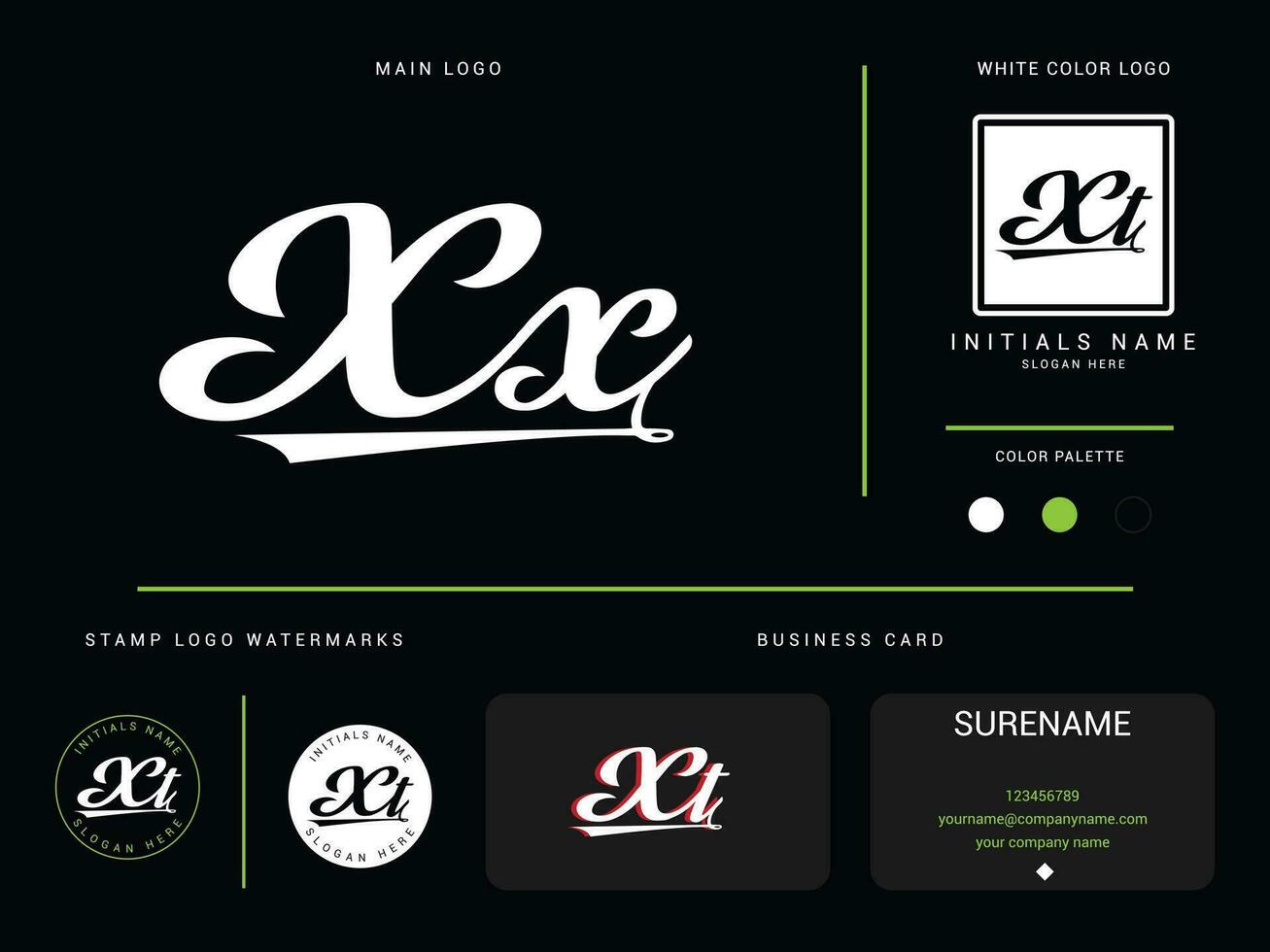 Minimalist Luxury Xx Logo Image, Apparel Xx x x Fashion Logo Icon Vector With Branding