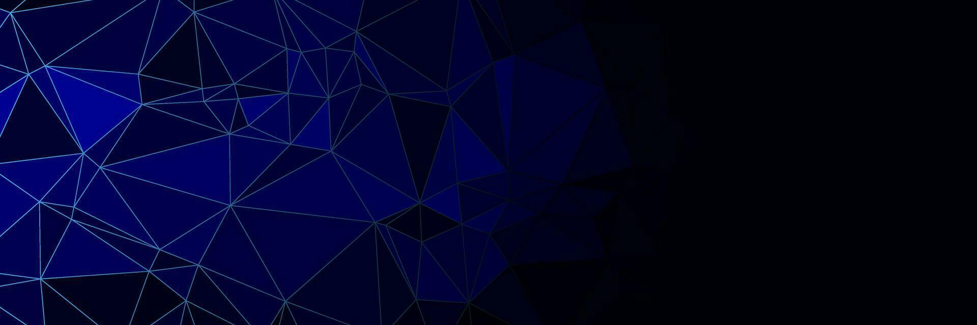 abstract dark blue background with lines vector