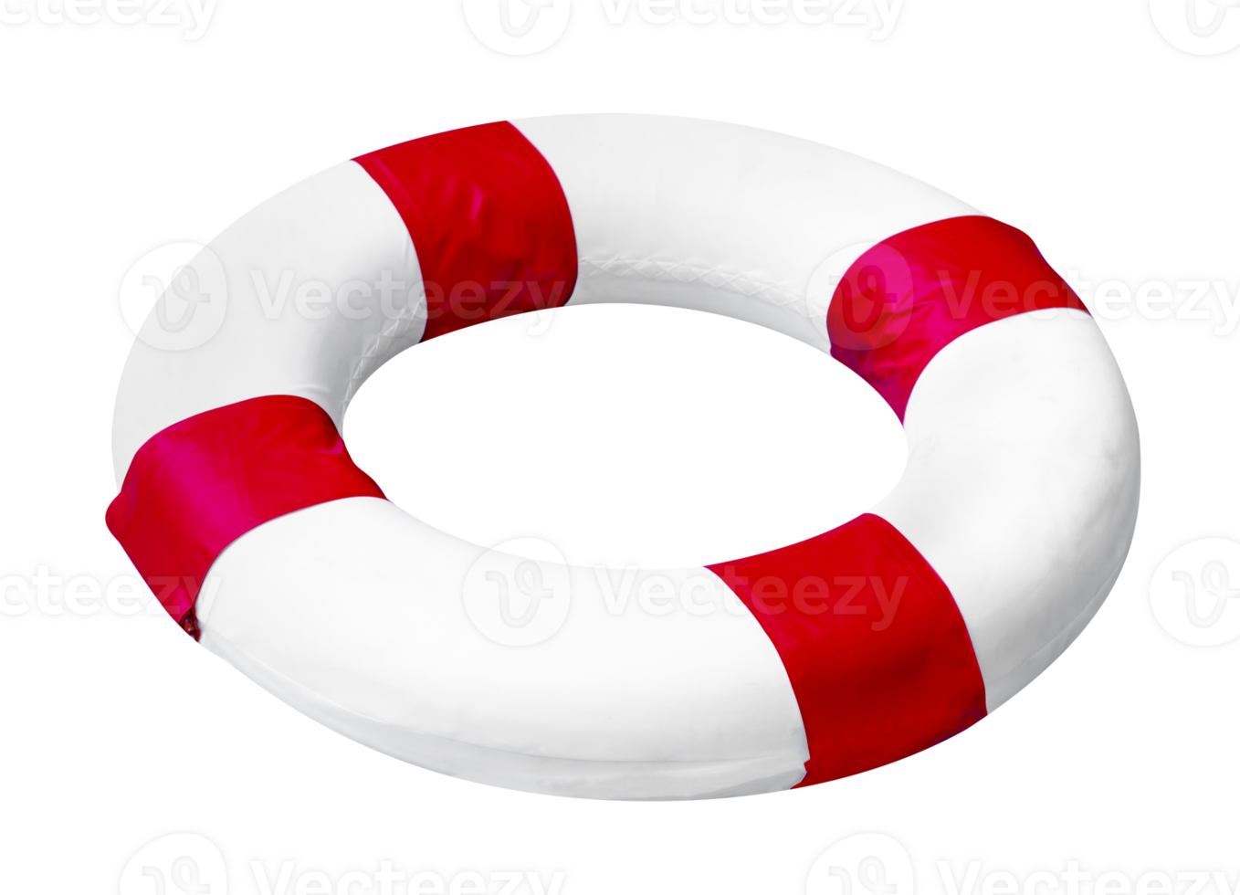White red safety torus isolated png