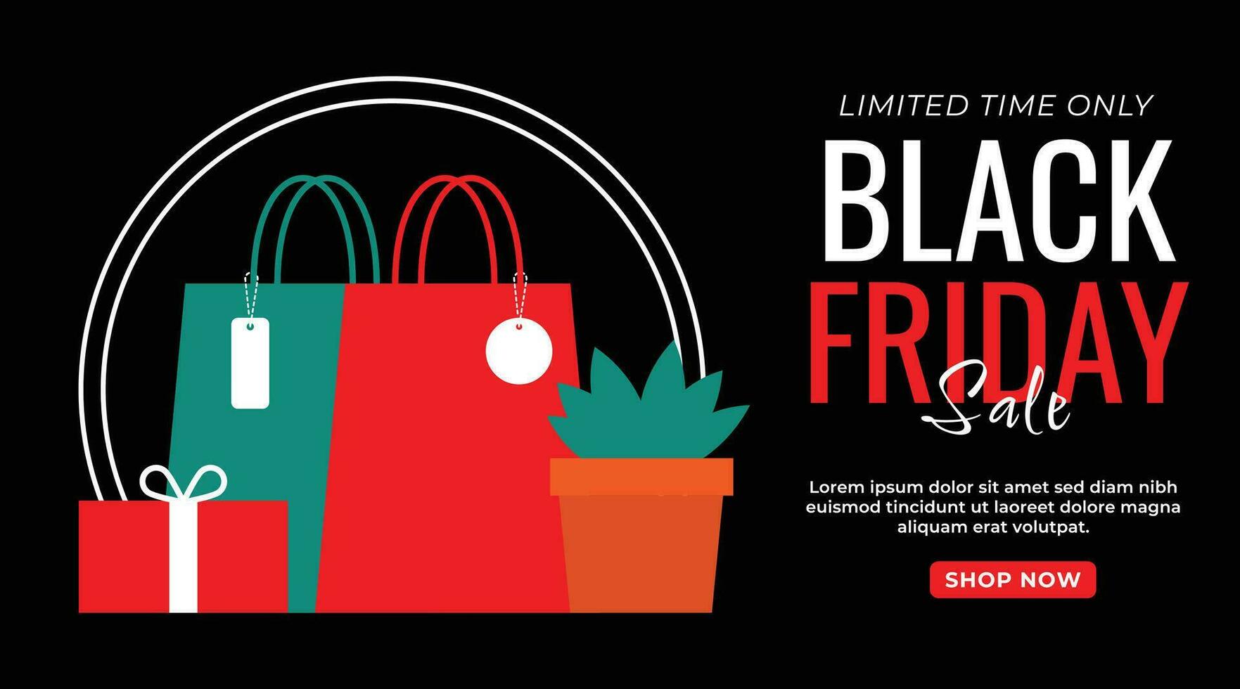 modern minimal black friday sales discount promo ads banner poster layout template vector design