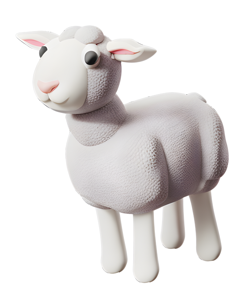 3D Illustration lamb png