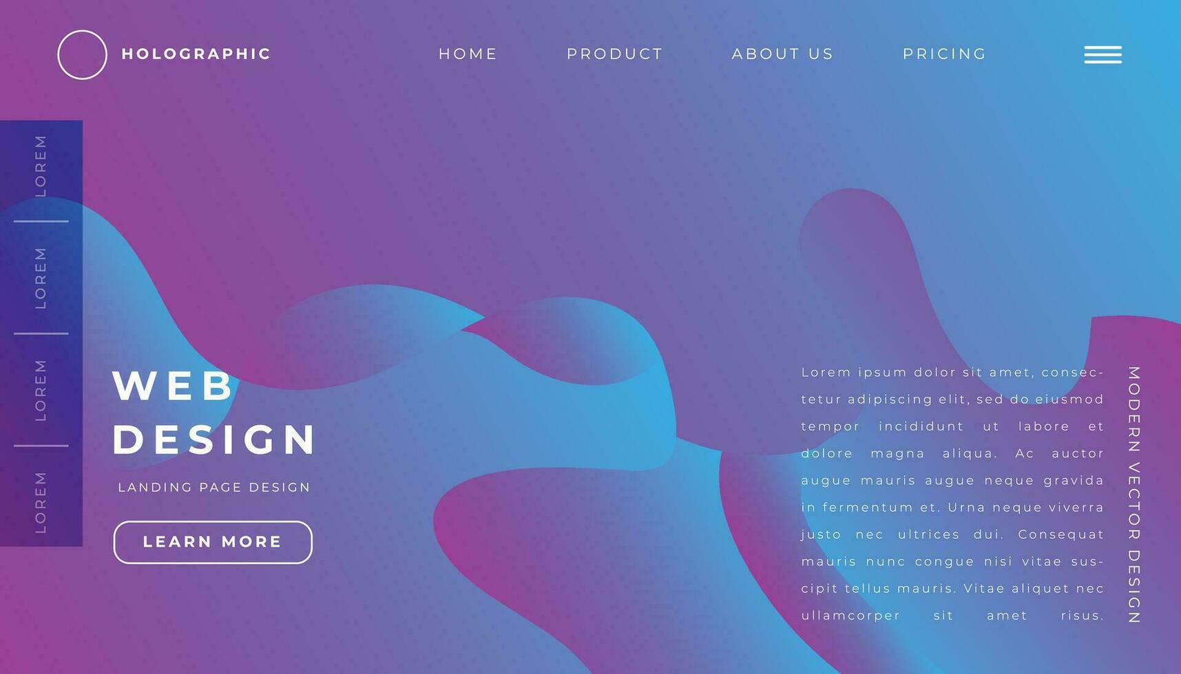 Trendy summer fluid gradient background, colorful abstract liquid 3d shapes. Futuristic design wallpaper for banner, poster, cover, flyer, presentation, advertising, landing page vector