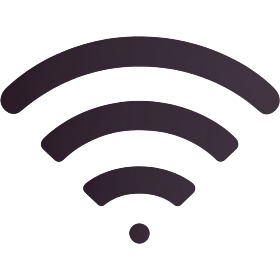 kabellos und W-lan Symbol. ai generativ png