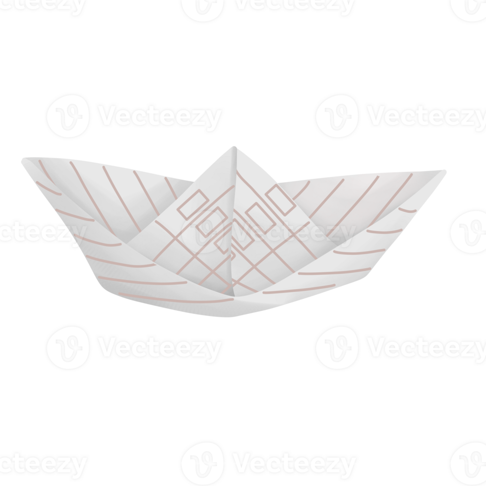 Paper Boat Illustration png