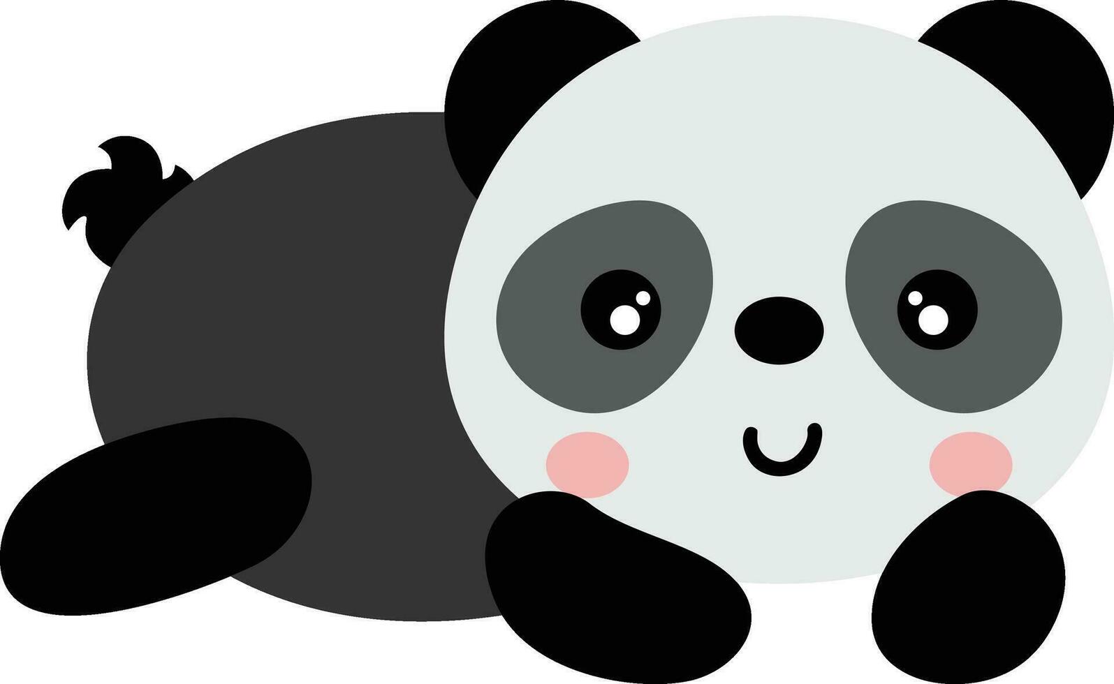 ♡Panda♡ Ganz Webkinz Panda Bear Stuffed Animal Plush Toy 8