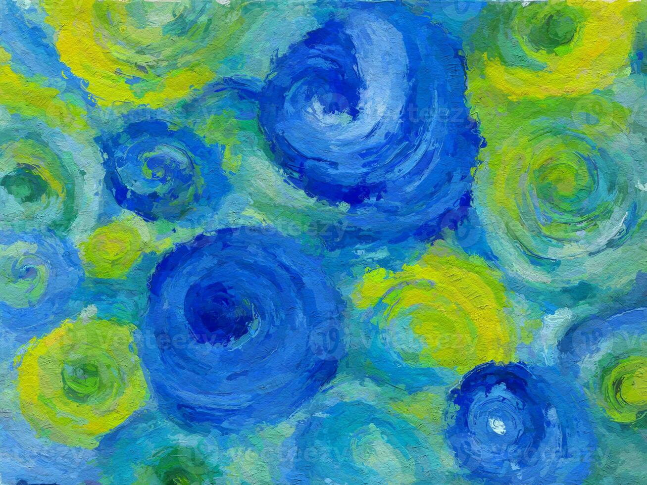 abstract background of blue and yellow color photo