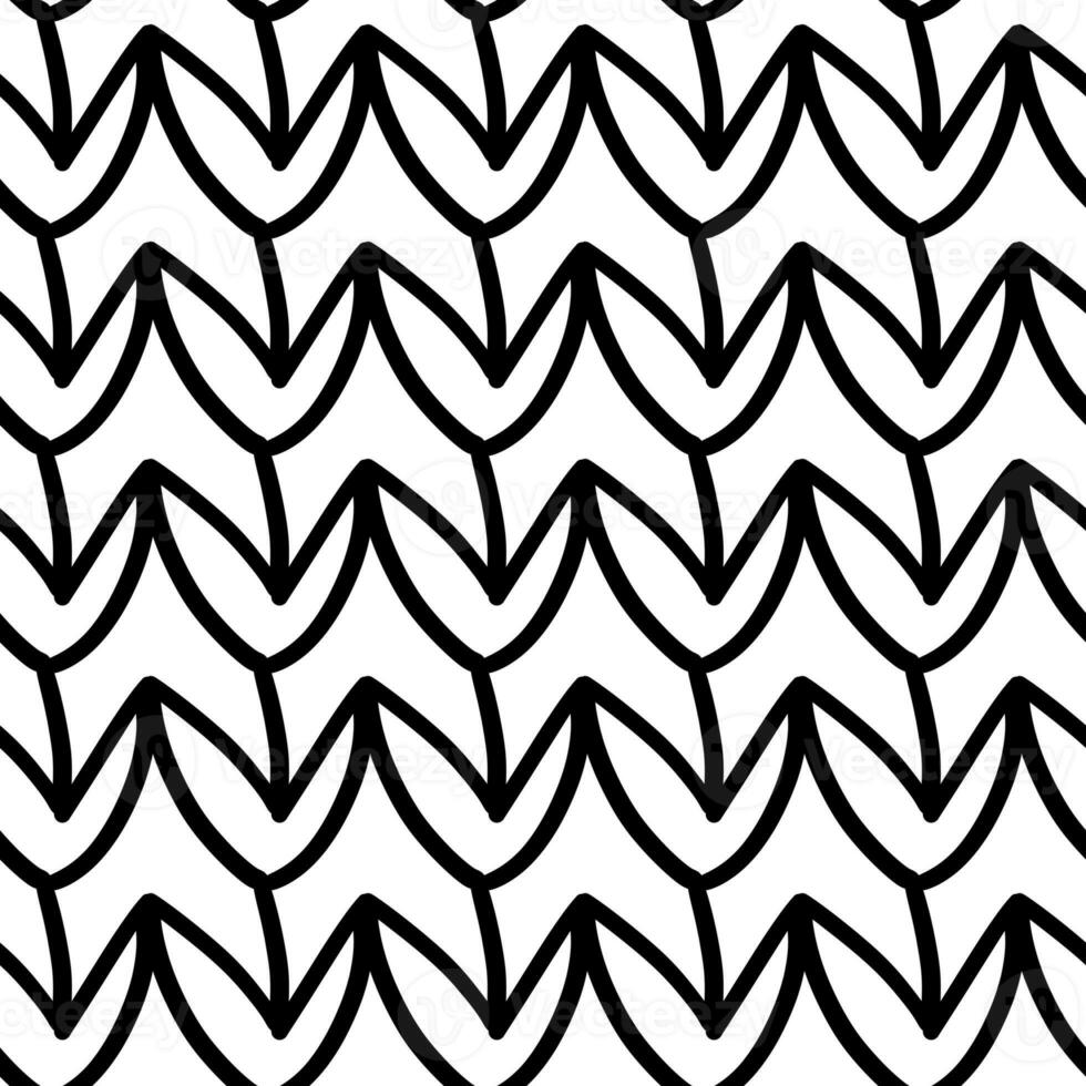 seamless pattern with black and white geometric elements. illustration photo